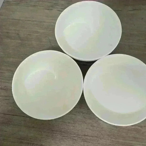 3 Tupperware twist, stack  & store 7641A & 7766A 350ml floral pattern peachy lid - Picture 4 of 7